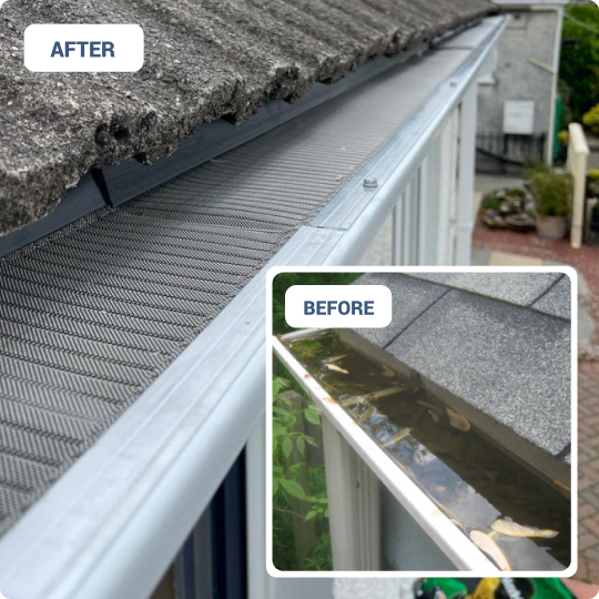 What are seamless gutters?